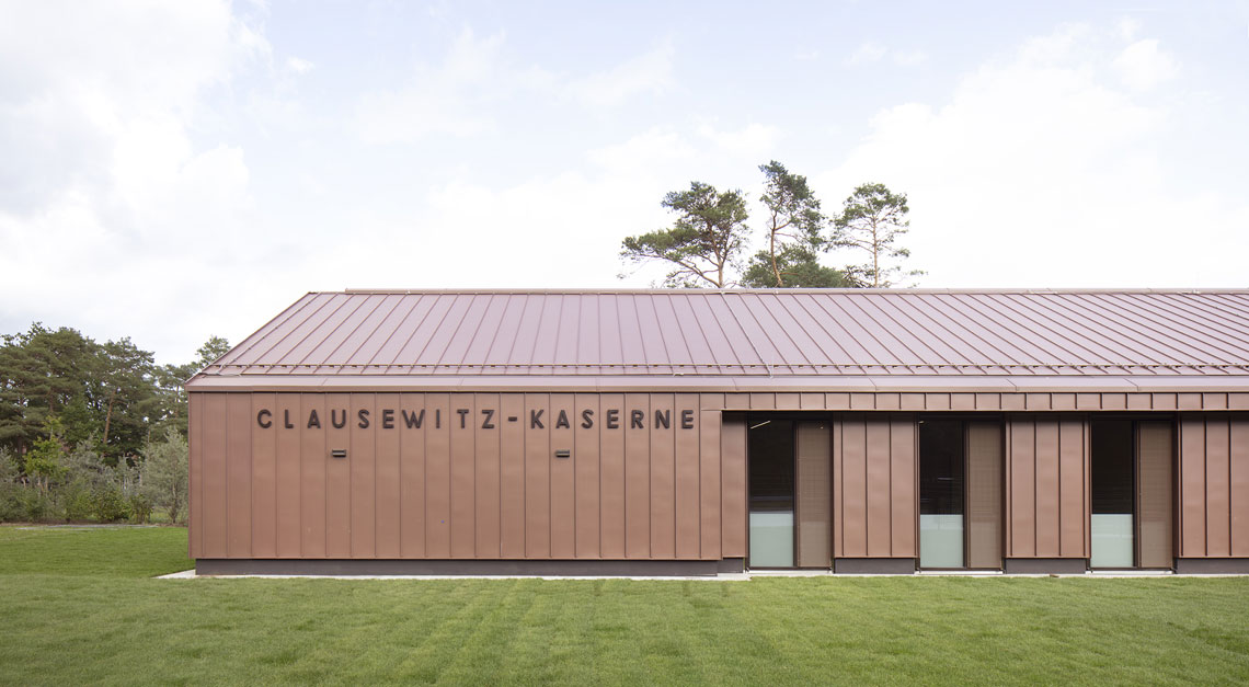 Wachegebäude Clausewitz Kaserne Frank Aussieker Architektur Fotografie